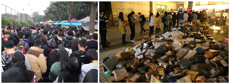 双11快递爆仓，蕴藏着O2O创业机会