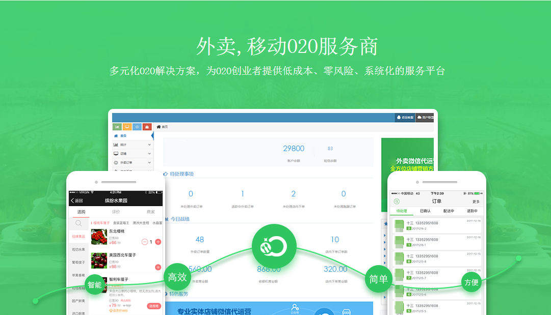 搭建微信外卖平台改变外卖趋势形成差异化战局